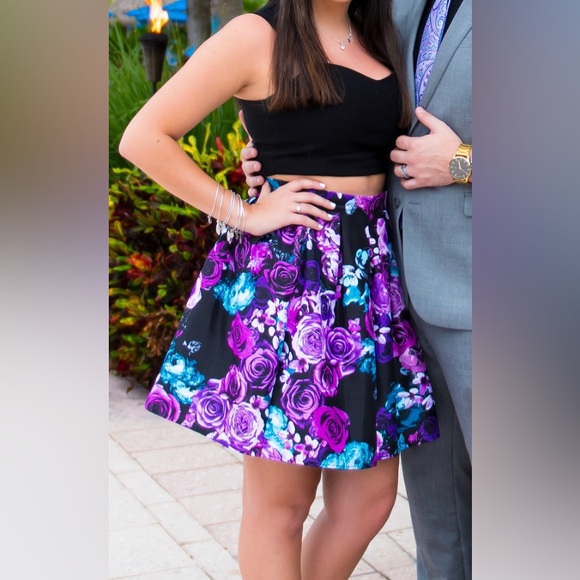 Formal Floral Skirt - Picture 5 of 5